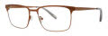 Jhane Barnes Parallax Wheat Eyeglasses - Color Image