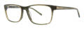Jhane Barnes Quark Olive Eyeglasses - Color Image
