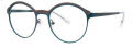 Jhane Barnes Synodic Indigo Eyeglasses - Color Image