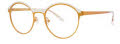 Jhane Barnes Synodic Wheat Eyeglasses - Color Image