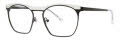 Jhane Barnes Zenith Black Eyeglasses - Color Image