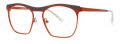 Jhane Barnes Zenith Brick Eyeglasses - Color Image
