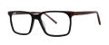 Jhane Barnes Contrapositive Black Eyeglasses - Color Image