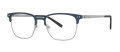 Jhane Barnes Modal Navy Eyeglasses - Color Image