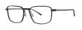 Jhane Barnes Stratum Obsidian Eyeglasses - Color Image