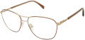 Jill Stuart JS 405 Gold/Beige (2) Eyeglasses - Color Image