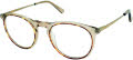 Jill Stuart JS 411 Crystal Beige Tortoise (2) Eyeglasses - Color Image