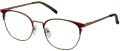 Jill Stuart JS 415 Matte Burgundy (2) Eyeglasses - Color Image