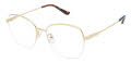 Jill Stuart JS 418 Gold (1) Eyeglasses - Color Image