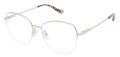Jill Stuart JS 418 Silver (3) Eyeglasses - Color Image