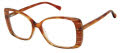 Jill Stuart JS 433 Brown (1) Eyeglasses - Color Image