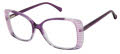 Jill Stuart JS 433 Purple (2) Eyeglasses - Color Image
