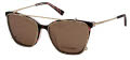 Jill Stuart JS 439 Brown Tortoise (3) Eyeglasses - Color Image