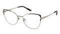 Jill Stuart JS 461 Brown Gold (1) Eyeglasses - Color Image