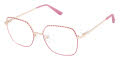 Jill Stuart JS 465 Shiny Rose Gold (3) Eyeglasses - Color Image