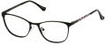 Jill Stuart JS 396 Black (1) Eyeglasses - Color Image