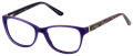 Jill Stuart JS 397 Purple (3) Eyeglasses - Color Image
