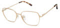 Jill Stuart JS 422 Matte Gold (1) Eyeglasses - Color Image