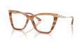 Jimmy Choo JC3020B Striped Havana Glitter Brown (5055) Eyeglasses - Color Image