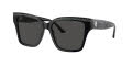 Jimmy Choo JC5003 Black-Glitter / Dark-Grey (503687) Sunglasses - Color Image