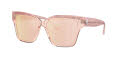 Jimmy Choo JC5003 Transparent-Pink-Glitter / Pink-Mirror-Rose-Gold (5039-Z) Sunglasses - Color Image