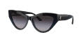Jimmy Choo JC5004 Black-Gradient-Glitter / Grey-Gradient (504587) Sunglasses - Color Image