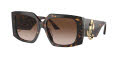 Jimmy Choo JC5006U Havana / Gradient-Brown (500213) Sunglasses - Color Image