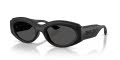 Jimmy Choo JC6002U Matte Black/Dark Grey (500187) Sunglasses - Color Image