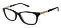 Jimmy Crystal New York Iguazu Jet Eyeglasses - Color Image