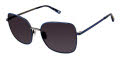 Jimmy Crystal New York JCS487 Sapphire Sunglasses - Color Image