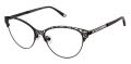 Jimmy Crystal New York Kythnos Onyx Eyeglasses - Color Image