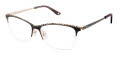 Jimmy Crystal New York Serifos Onyx Eyeglasses - Color Image