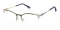 Jimmy Crystal New York Seychelle Blue Eyeglasses - Color Image