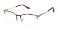 Jimmy Crystal New York Seychelle Purple Eyeglasses - Color Image