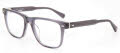 John Varvatos VJV438 Transparent Navy (0NVY) Eyeglasses - Color Image