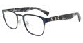 John Varvatos VJV187 Navy Eyeglasses - Color Image