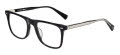 John Varvatos VJV443 Black (0BLA) Eyeglasses - Color Image