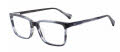John Varvatos VJVC021 Blue Horn (0BLH) Eyeglasses - Color Image