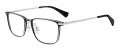 John Varvatos VJV196 Black/Silver (Svbk) Eyeglasses - Color Image
