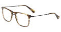John Varvatos VJV420 Olive Horn Eyeglasses - Color Image