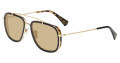 John Varvatos SJV550 Black Tortoise Sunglasses - Color Image