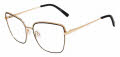 Jones New York VJON505 Gold Black (E672) Eyeglasses - Color Image