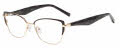 Jones New York VJON506 Gold Black (E672) Eyeglasses - Color Image