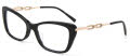 Jones New York VJON795 Black (0BLA) Eyeglasses - Color Image