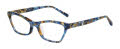 Jones New York VJON799 Blue Texture (0BLE) Eyeglasses - Color Image