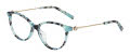 Jones New York VJON802 Blue Havana (L93Y) Eyeglasses - Color Image