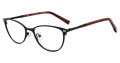Jones New York J152 - Petite Black Eyeglasses - Color Image