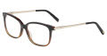 Jones New York J780 Brown Horn Eyeglasses - Color Image