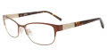 Jones New York VJON499 Brown Eyeglasses - Color Image