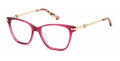 Juicy Couture JU 242/G Red Plum (01RP) Eyeglasses - Color Image